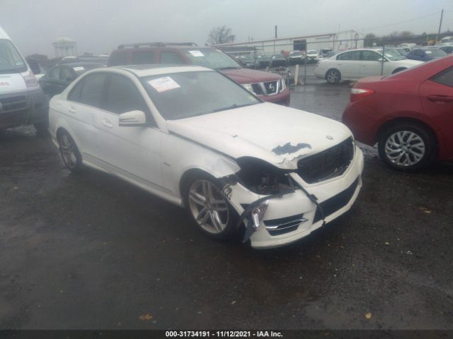 MERCEDES-BENZ C-CLASS 2012 wddgf4hb7cr237309