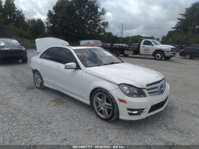 MERCEDES-BENZ C-CLASS 2013 wddgf4hb7da769661