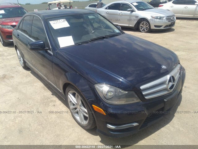 MERCEDES-BENZ C-CLASS 2013 wddgf4hb7da787366