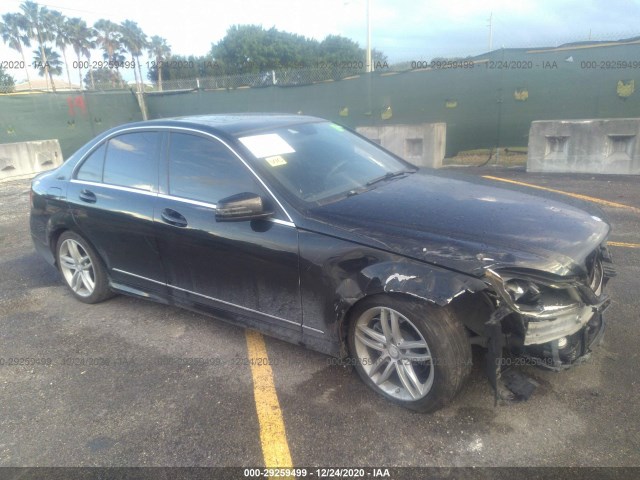 MERCEDES-BENZ C-CLASS 2013 wddgf4hb7da876712