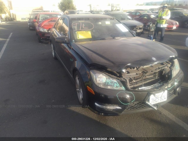 MERCEDES-BENZ C-CLASS 2013 wddgf4hb7df949483