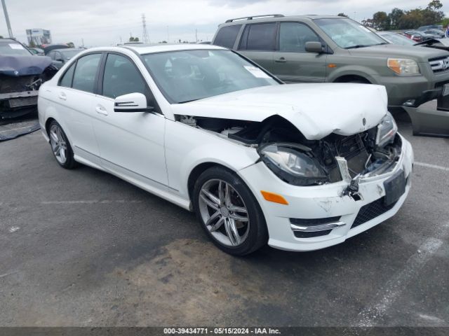 MERCEDES-BENZ C-CLASS 2013 wddgf4hb7dr243628