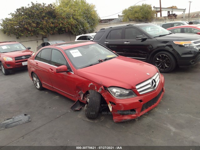 MERCEDES-BENZ C-CLASS 2013 wddgf4hb7dr274880