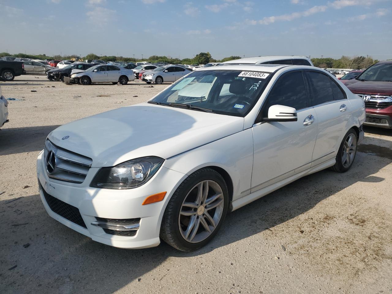 MERCEDES-BENZ C-KLASSE 2013 wddgf4hb7dr278041