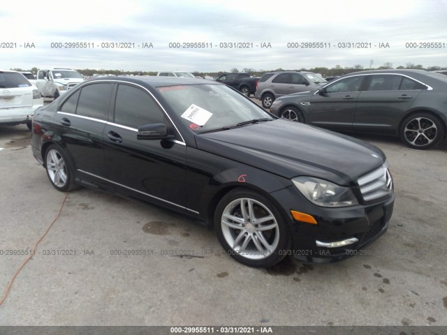 MERCEDES-BENZ C-CLASS 2013 wddgf4hb7dr280081