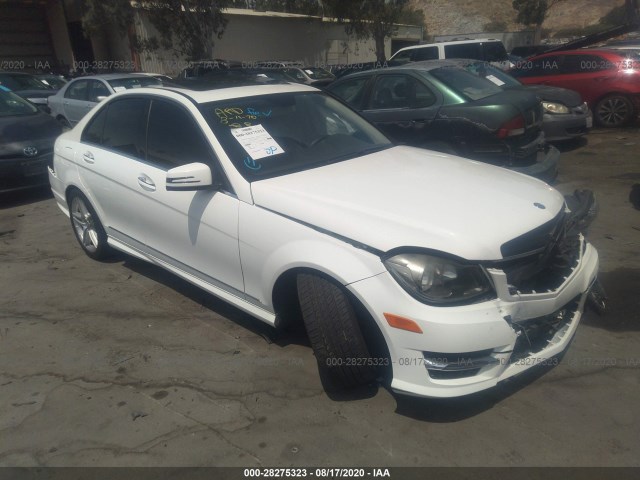 MERCEDES-BENZ C-CLASS 2014 wddgf4hb7ea921388