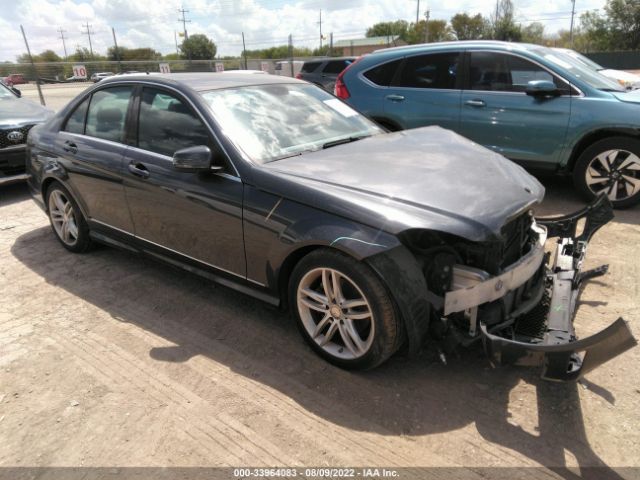 MERCEDES-BENZ C-CLASS 2014 wddgf4hb7eg222565