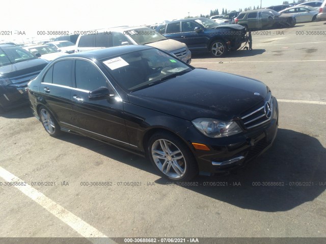 MERCEDES-BENZ C-CLASS 2014 wddgf4hb7eg254402