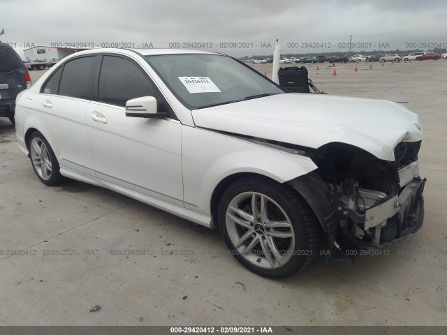 MERCEDES-BENZ C-CLASS 2014 wddgf4hb7er303733