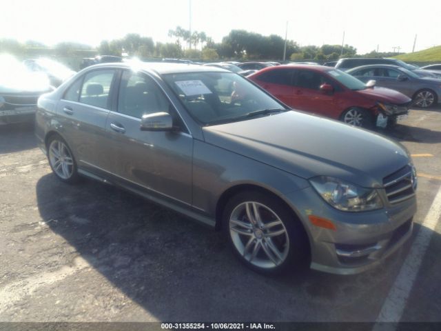 MERCEDES-BENZ C-CLASS 2014 wddgf4hb7er305126