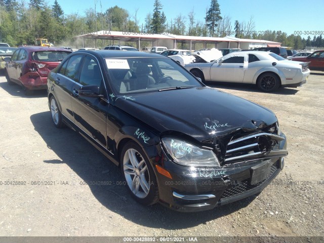 MERCEDES-BENZ C-CLASS 2014 wddgf4hb7er309905