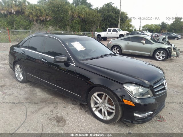 MERCEDES-BENZ C-CLASS 2014 wddgf4hb7er312934