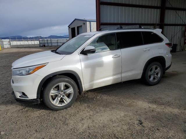 TOYOTA HIGHLANDER 2016 wddgf4hb7er314411