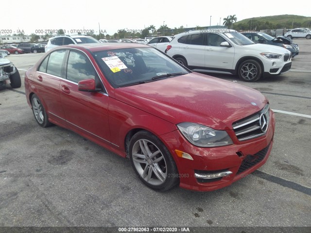 MERCEDES-BENZ C-CLASS 2014 wddgf4hb7er315395