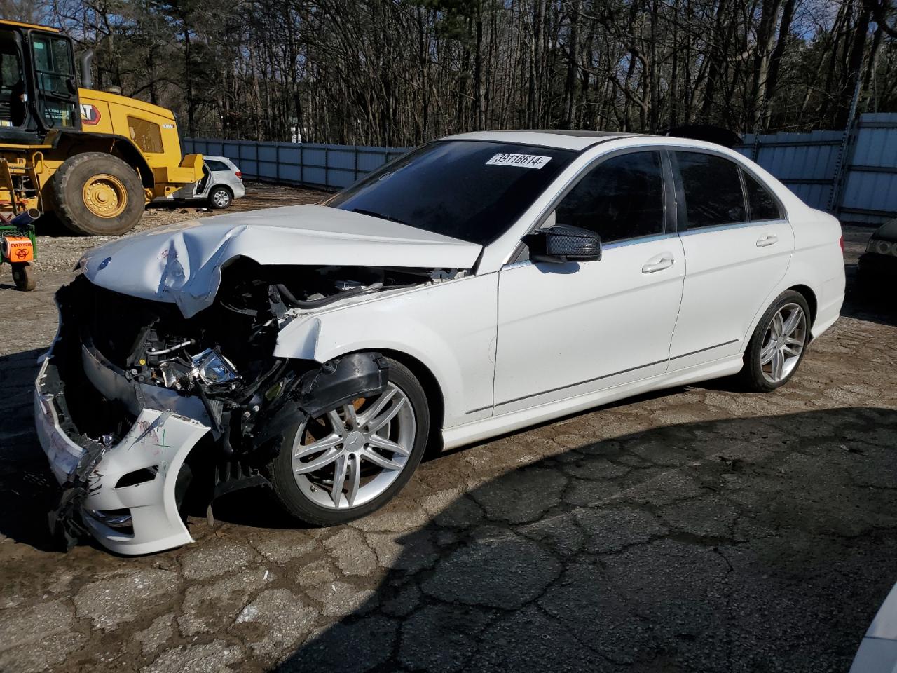 MERCEDES-BENZ C-KLASSE 2014 wddgf4hb7er316899