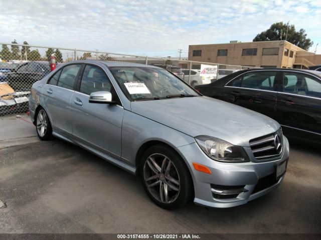 MERCEDES-BENZ C-CLASS 2014 wddgf4hb7er322797