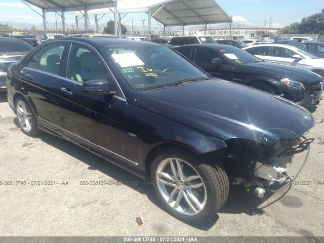 MERCEDES-BENZ C-CLASS 2012 wddgf4hb8ca604376