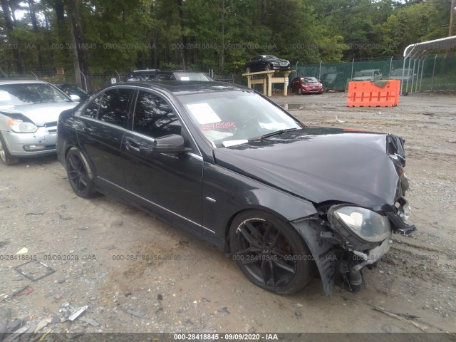 MERCEDES-BENZ C-CLASS 2012 wddgf4hb8ca609903