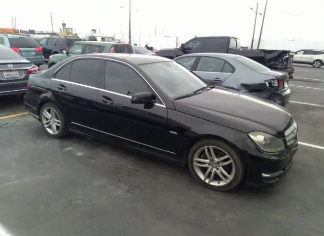 MERCEDES-BENZ C-CLASS 2012 wddgf4hb8ca611215