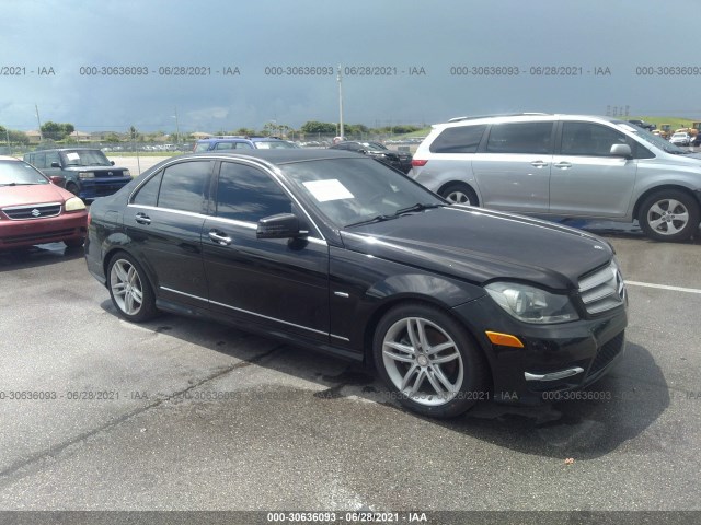 MERCEDES-BENZ C-CLASS 2012 wddgf4hb8ca625972