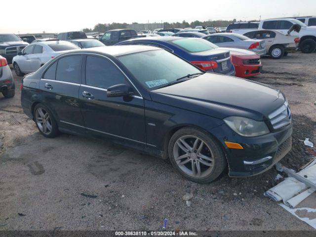 MERCEDES-BENZ C 250 2012 wddgf4hb8ca634705