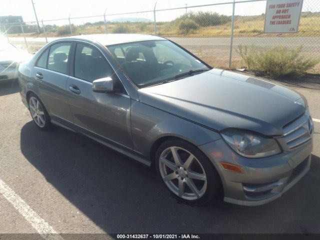 MERCEDES-BENZ C-CLASS 2012 wddgf4hb8ca635207