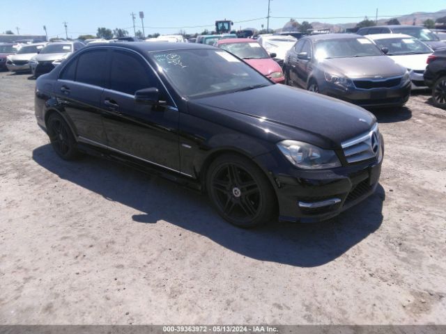 MERCEDES-BENZ C 250 2012 wddgf4hb8ca648216