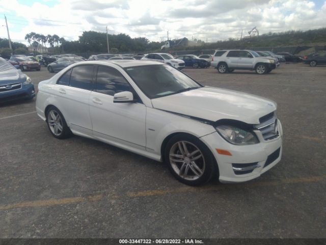 MERCEDES-BENZ C-CLASS 2012 wddgf4hb8ca649737