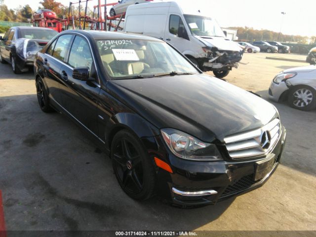 MERCEDES-BENZ C-CLASS 2012 wddgf4hb8ca653464