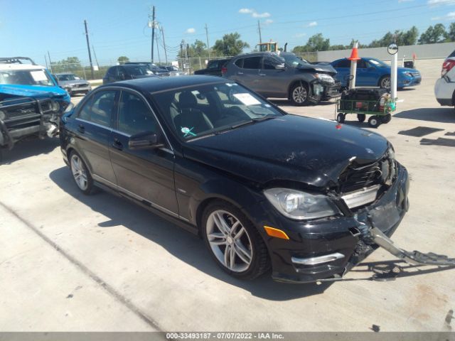 MERCEDES-BENZ C-CLASS 2012 wddgf4hb8ca658812