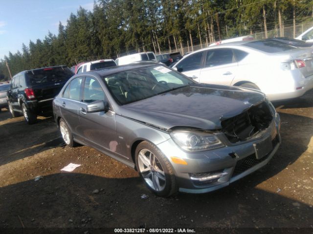 MERCEDES-BENZ C-CLASS 2012 wddgf4hb8ca679191