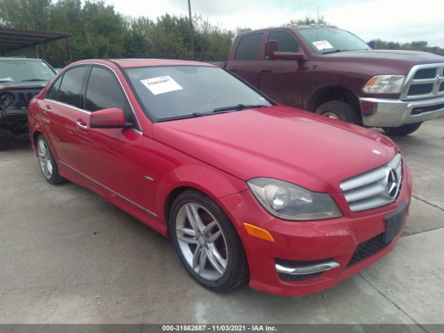 MERCEDES-BENZ C-CLASS 2012 wddgf4hb8cr198830