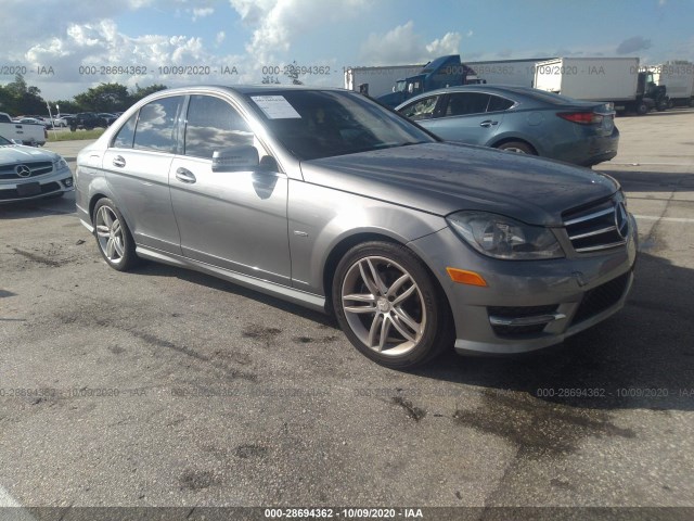 MERCEDES-BENZ C-CLASS 2012 wddgf4hb8cr202360