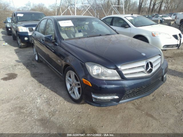 MERCEDES-BENZ C-CLASS 2012 wddgf4hb8cr204951