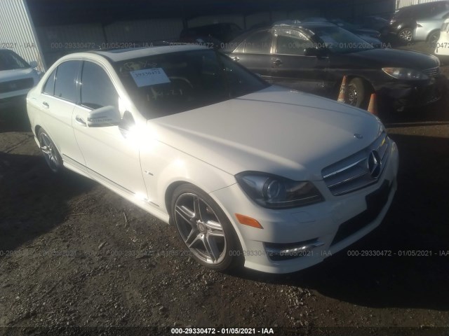 MERCEDES-BENZ C-CLASS 2012 wddgf4hb8cr205811