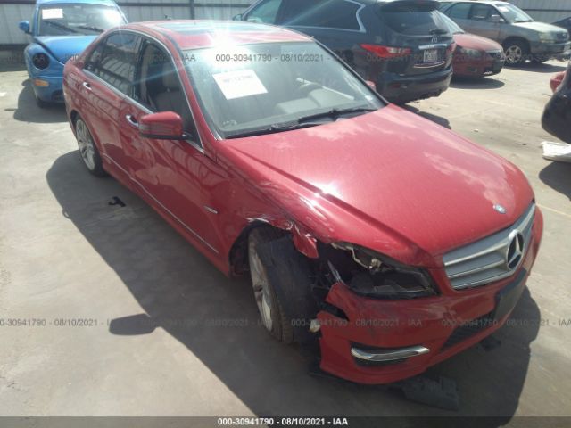 MERCEDES-BENZ C-CLASS 2012 wddgf4hb8cr218008