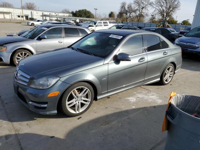 MERCEDES-BENZ C 250 2012 wddgf4hb8cr220003