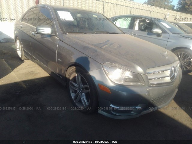 MERCEDES-BENZ C-CLASS 2012 wddgf4hb8cr221412