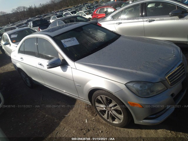 MERCEDES-BENZ C-CLASS 2012 wddgf4hb8cr223287