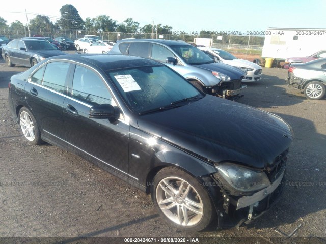 MERCEDES-BENZ C-CLASS 2012 wddgf4hb8cr232006