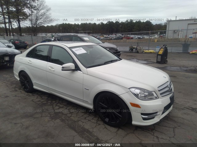 MERCEDES-BENZ C-CLASS 2012 wddgf4hb8cr238341