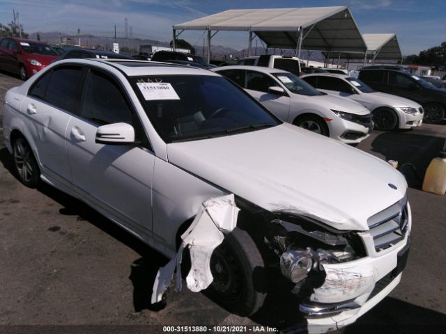 MERCEDES-BENZ C-CLASS 2013 wddgf4hb8da744462