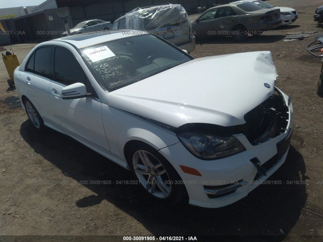 MERCEDES-BENZ C-CLASS 2013 wddgf4hb8da746258