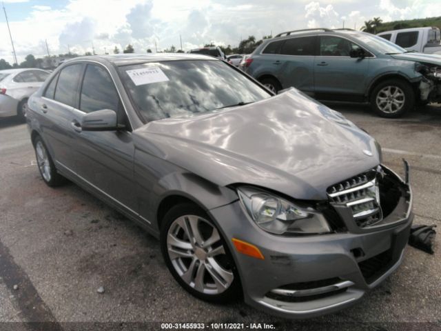 MERCEDES-BENZ C-CLASS 2013 wddgf4hb8da747457