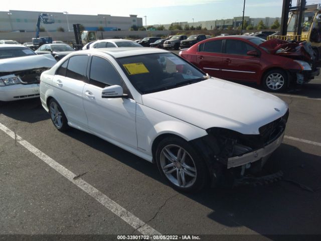 MERCEDES-BENZ C-CLASS 2013 wddgf4hb8da747975