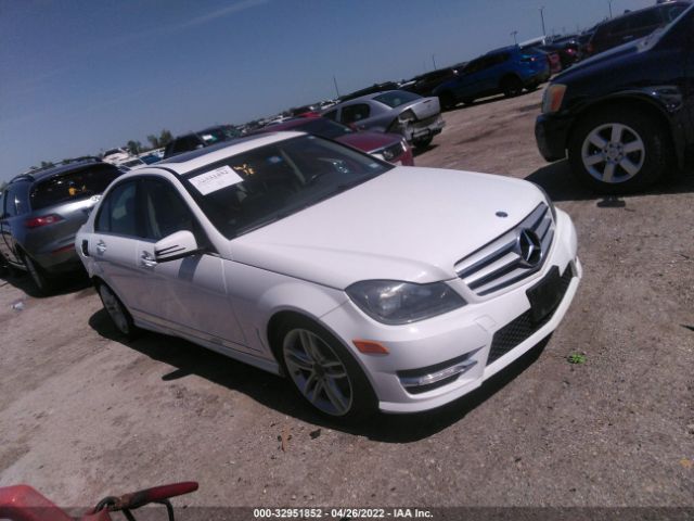 MERCEDES-BENZ C-CLASS 2013 wddgf4hb8da768115