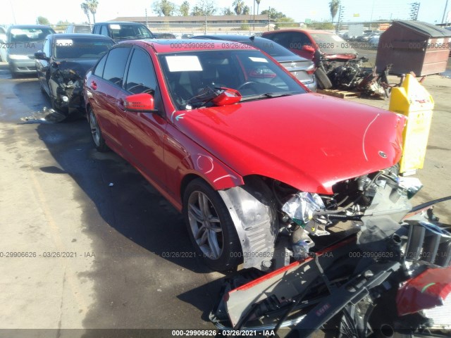 MERCEDES-BENZ C-CLASS 2013 wddgf4hb8da774593