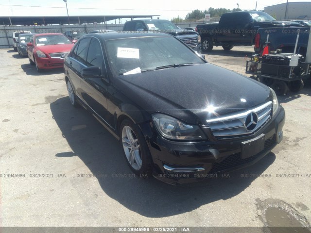 MERCEDES-BENZ C-CLASS 2013 wddgf4hb8da855108