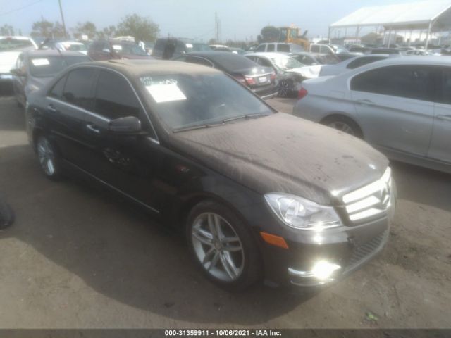 MERCEDES-BENZ C-CLASS 2013 wddgf4hb8dr255707