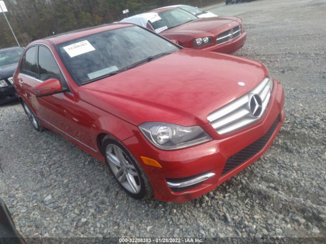 MERCEDES-BENZ C-CLASS 2013 wddgf4hb8dr256078